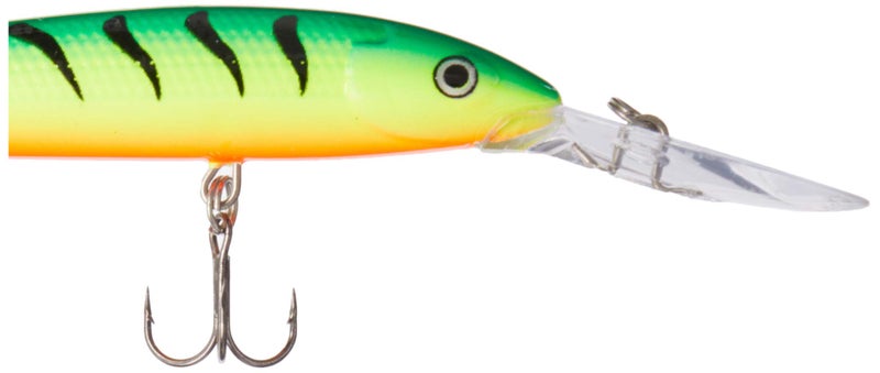 Rapala Down Deep Husky Jerk 10 Fishing lure, 4-Inch, Firetiger - Image 3